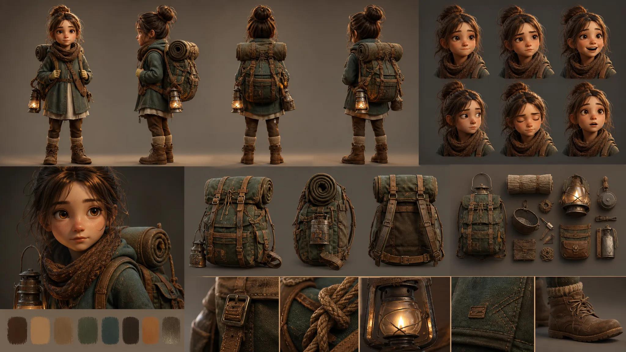 Charakter- + Produkt-Turnarounds