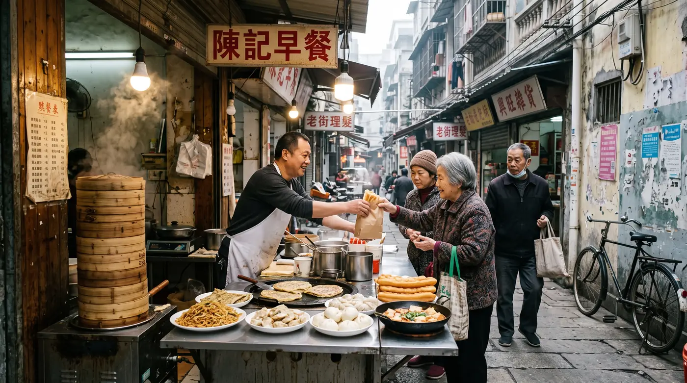 Street food stall generated by Nano Banana 2