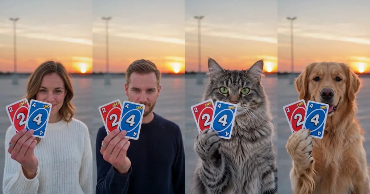 24 Car Trend AI: Flick Two Cards and Reveal a Sports Car Behind You