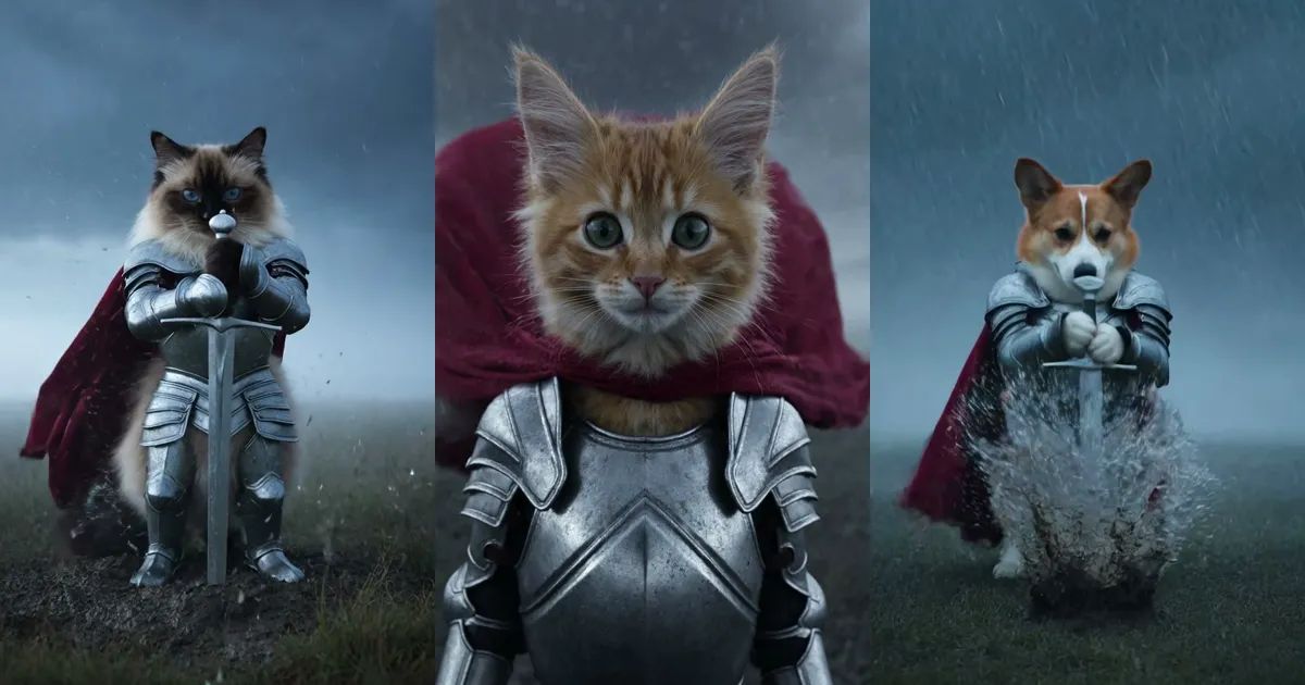 How to Make the Knight Cat AI Video From One Photo of Your Pet