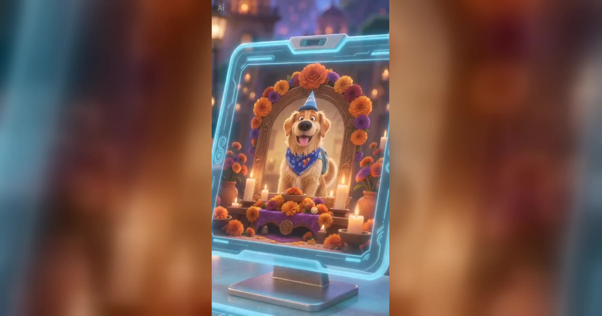 Make a Pet Afterlife Check-In Video from One Cat or Dog Photo