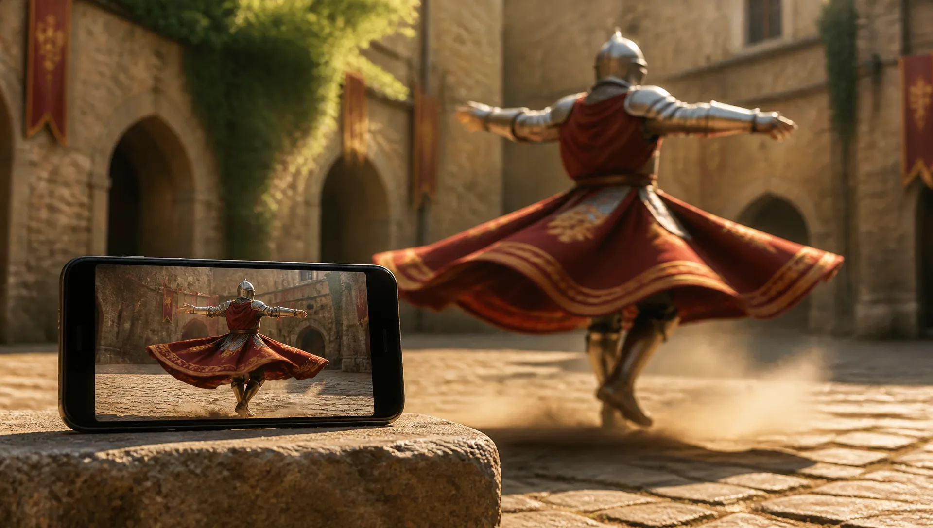 Borrow a move from a short clip