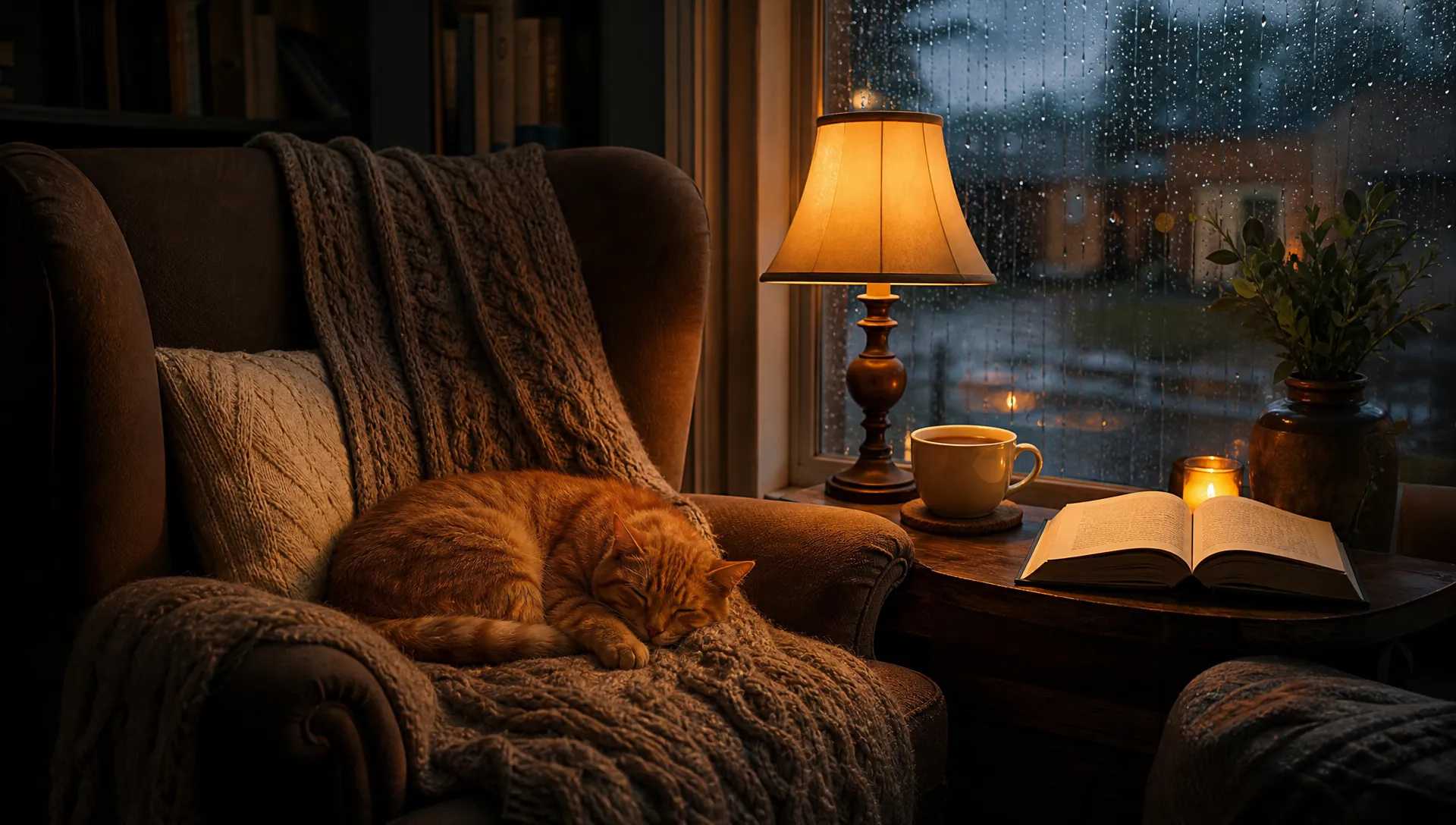 Moody photoreal scenes