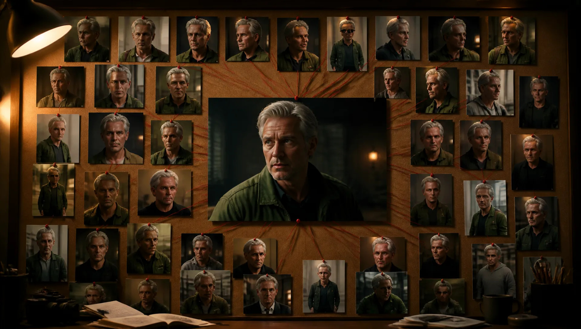 Character-consistent series